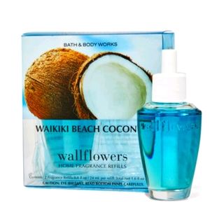 🥥 WAIKIKI BEACH COCONUT WALLFLOWER REFILLS 2-PACK